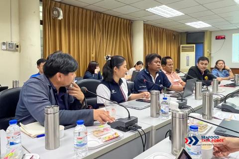 STF members in meeting with Thai Department of Fisheries