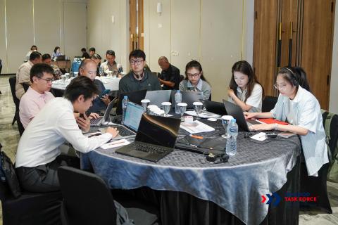 Seafood Task Force Recruitment Agency Training in Indonesia - STF members in the Taiwan working group